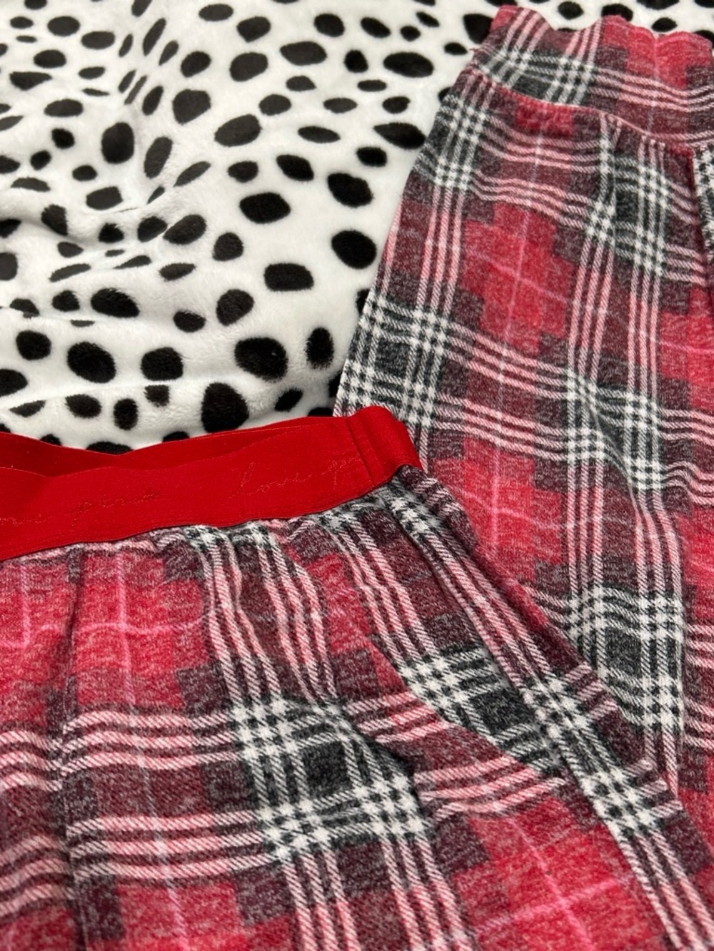 PINK Victoria's Secret Red Plaid Girls Skirt
